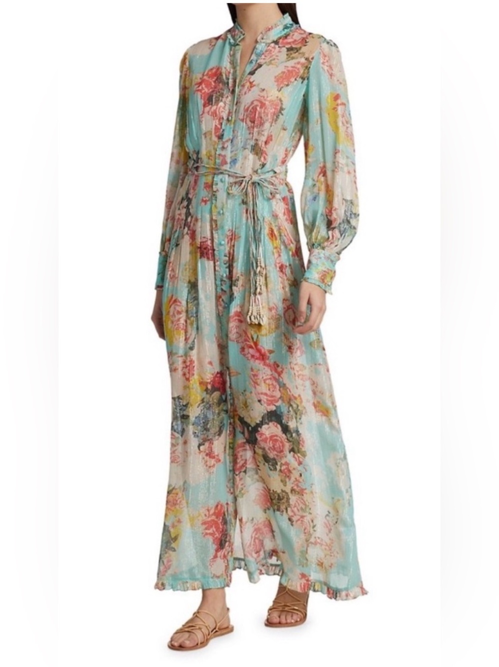 Hemant & Nandita Sage shirt dress